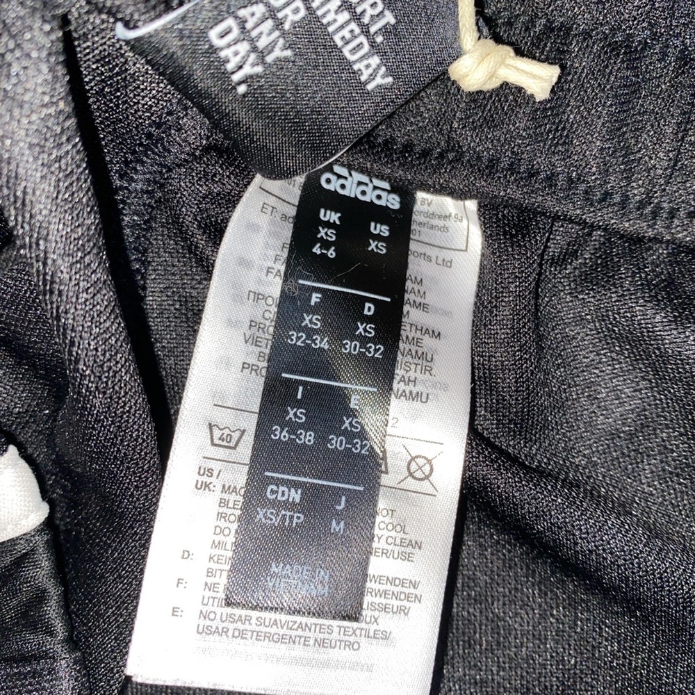 Brand new black adidas track pants. - Picture 4 of 4